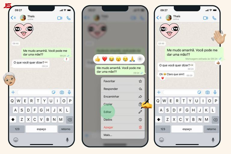 Whatsapp Lança Recurso De Edição De Mensagens Saiba Como Usar 3447