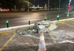 Bomba de combustível explode em posto do DF; assista!